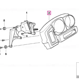 Suport tablou de bord - BMW Motorrad Chilipir