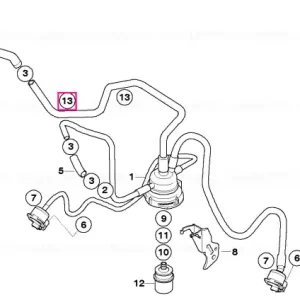Preferatul clienților Clema cablu - BMW Motorrad