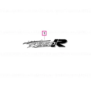 Ofertă Autocolant SI/MARINEBLAU - BMW Motorrad