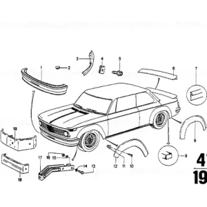 Cel mai bun preț Spoiler față - BMW