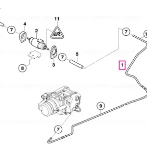 Conduct încălzire combustibil independent - BMW Discount