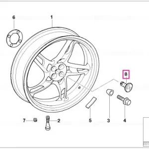 Plată sigură Capac - BMW Motorrad