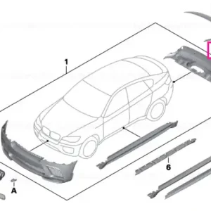 Aripioare spate - BMW Livrare gratuită