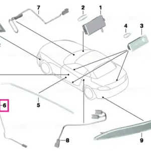 Reducere modul LED, deschizător ușă - BMW