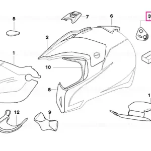 Livrare rapidă set mecanică parasolar - BMW Motorrad