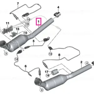 Tub catalizator cil. 1-4 ZYL.1-4 - BMW Ofertă de sezon