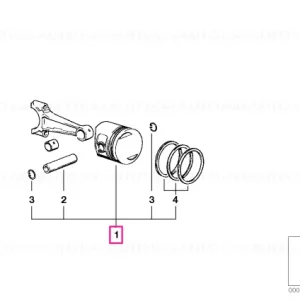 Piston 70,473 A - BMW Motorrad Cumpărături sigure