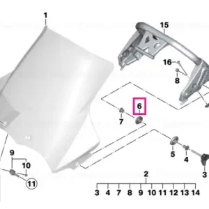 Disc de blocare dreapta - BMW Motorrad Reducere extra