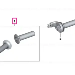 Set manere cauciuc - BMW Motorrad Ofertă limitată