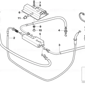 Cablu accelerator, L=965MM - BMW Motorrad Chilipir