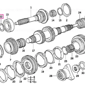Suport 30X42X2,3 - BMW Retur ușor
