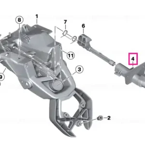 Reducere de preț Coperţă clanţă suport - BMW Motorrad