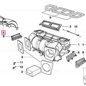 Comandă acum Capac ventilator - BMW