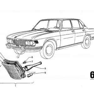 Discount Lentila dreapta - BMW