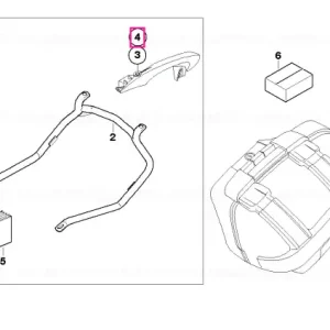 Plată sigură Șurub ISA M8X35 A2-70 - BMW Motorrad