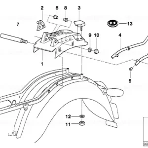 Cumpără acum Surub cap cilindric M6X55 M 6X55 - BMW Motorrad