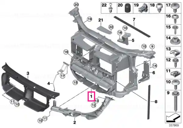 Cumpără acum Panou frontal - BMW