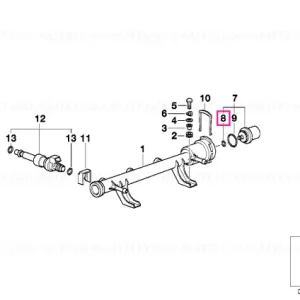 Garnitura O-ring 5X1,5 - BMW Motorrad Livrare rapidă