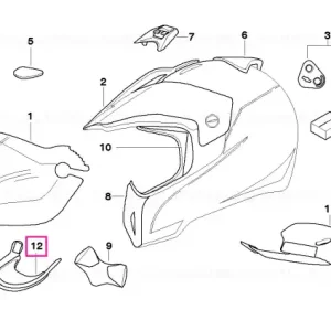 Calitate înaltă Spoiler barbie - BMW Motorrad
