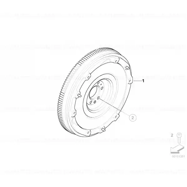 Volanta masa dubla MINI R55, R56 Lichidare de stoc
