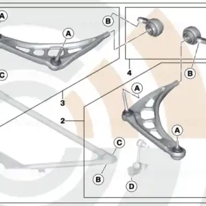 Set brate suspensie VALUE LINE - BMW Retur gratuit