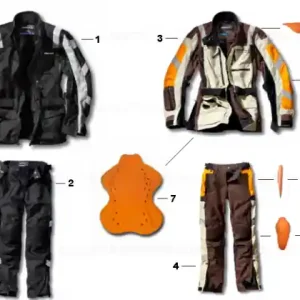 Ofertă limitată Pantaloni Trailguard, femei, negri 38 - BMW Motorrad