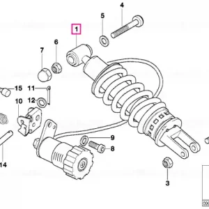 Livrare expres Arc suspensie spate - BMW Motorrad