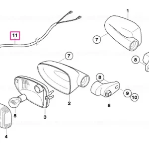 Cablu conexiune L=330MM - BMW Motorrad Super ofertă