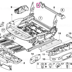Surub cap cilindric M6X12 - BMW Cumpără online