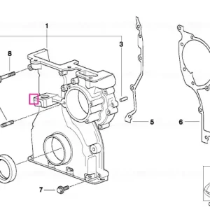 Capac carcasa distributie jos - BMW Discount