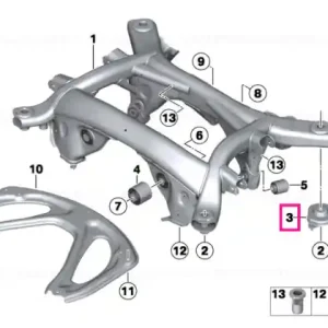 Reducere extra Opritor spate stânga - BMW