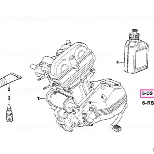 Set garnituri motor - BMW Motorrad Noutate