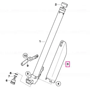 Protector furca stâng - BMW Motorrad Preț mic