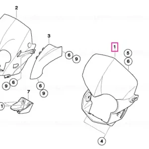 Lichidare de stoc Ornament far - BMW Motorrad