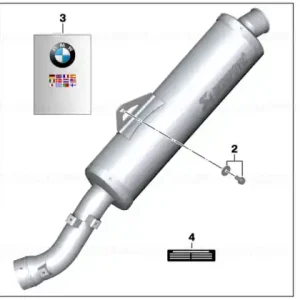 Tăietor sport AKRAPOVIC - BMW Motorrad Ieftin