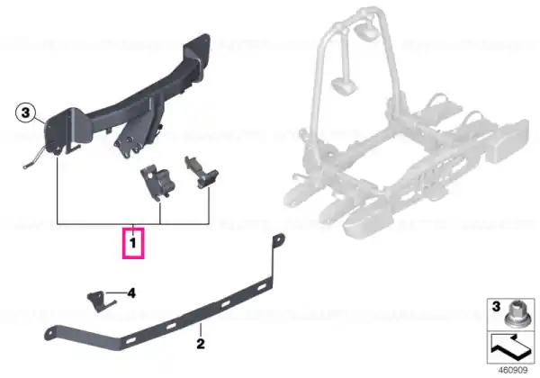 Reducere de preț Sistem transport spate FUER E89 - BMW