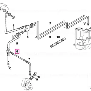 Teava frana - BMW Motorrad Noutate