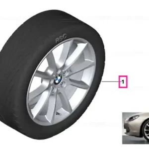 Cel mai bun preț Set roți complete de vară - V-Spoke 281 cu anvelopa Dunlop SP Sport Maxx GT ROF - 245/45R18 96Y FA / 275/40R18 99Y RA - BMW Seria 5/6 F10/F12/F13/F06