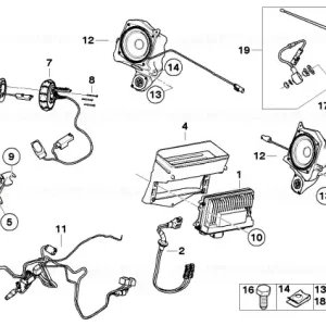 Unitate comandă sistem audio - BMW Motorrad Chilipir