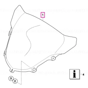 Parbriz colorat - BMW Motorrad Plată sigură