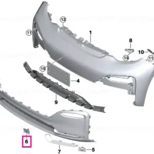 Suport senzor PDC interior dreapta - BMW Cumpărături sigure