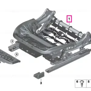 Reducere specială Electrical seat mechanism, left - BMW