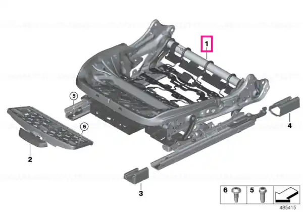 Reducere specială Electrical seat mechanism, left - BMW