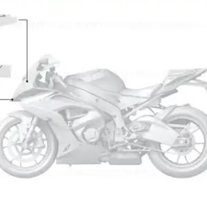 Decor fairing top section, right - BMW Motorrad Preferatul clienților