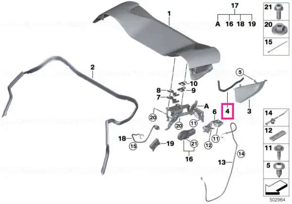 Reducere extra Adhesive tape trim - BMW