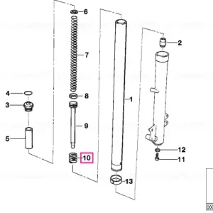 Compression spring - BMW Motorrad Ofertă de sezon