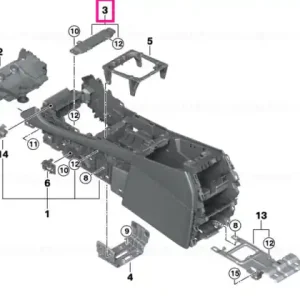 Suport suport cană termoelectric - BMW Preț redus