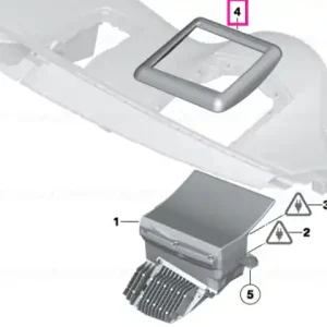 Sound insulation, head-up display LHD - BMW Preț mic