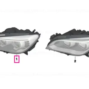 AHL-xenon headlight, right - BMW Super ofertă