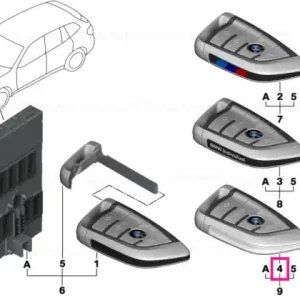 Cel mai vândut Radio remote control Basic ECE+ROW - BMW